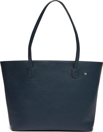 V.Gan Womens Vegan Hazel Tote Shoulder Bag - Blue - One Size