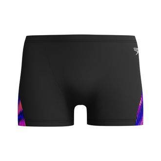 Speedo Heren Digitale Print All-Over Print Zwemshorts (Zwart/Multi-kleur)