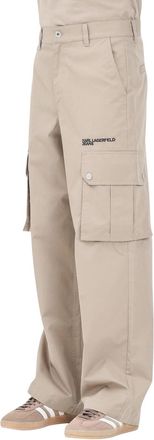 Karl Lagerfeld Jeans Trousers Cotton/Polyester - Turquoise