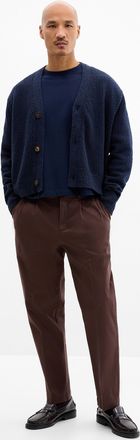 Le 31 Mens Pleated chinos Reykjavik fit - Tapered with pleats