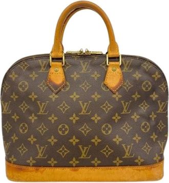 Louis Vuitton Pre-owned Handbags, female, Brown, Size: ONE SIZE Pre-owned Alma PM Handbag