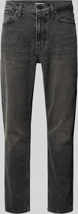 Armedangels Armedangels Tapered Fit Jeans aus Bio-Baumwoll-Mix Modell MAAKX in Mittelgrau, Gr&ouml;&szlig;e 30/32
