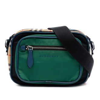 Burberry Pre-owned Burberry House Check Trimmed Nylon Paddy Crossbody Ladies Q4JTHP6ZIDPTOG3F