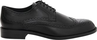 HUGO BOSS Tayil Derby - Heren - Schoenen - Zwart - Maat: 42 1/2 EU Leer