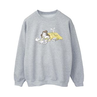 Disney Dames/Dames Beauty And The Beast Belle Leest Sweatshirt (Sportgrijs)