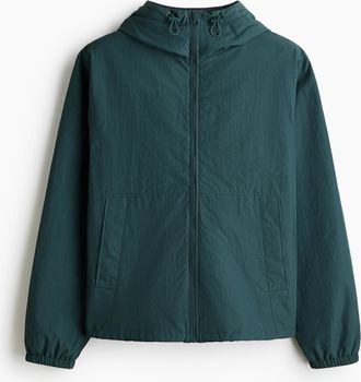 H&M Wasserabweisende Windjacke aus Nylon - Turquoise