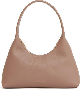 Mansur Gavriel Mini Candy Leather Hobo Bag in Biscotto at Nordstrom
