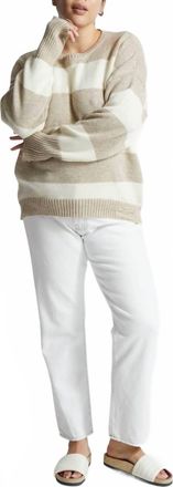 NSF Nori Super Baggy Jean In Aged In White