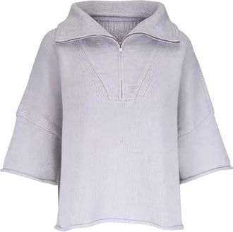 TWP Top con zip - Grigio