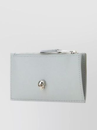 Alexander McQueen calf leather card holder