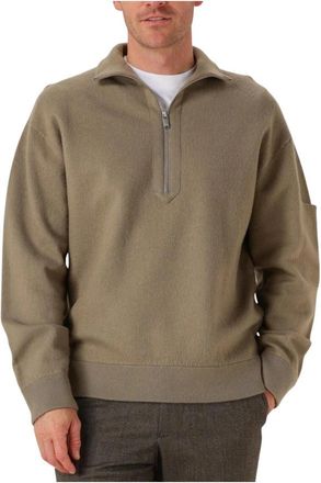 Drykorn Beige Trui voor Stijlvolle Mannen - Heren - Sweatshirts - Beige - XL - Wol - Hoodies & sweatvesten