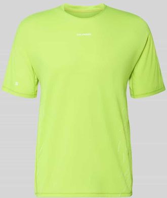 Salomon Funktionsshirt mit Logo Modell SENSE AERO in Neon Gelb, Gr&ouml;&szlig;e XXL