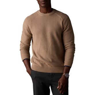 The Normal Brand Coolmax Cotton Blend Sweater in Dark Taupe at Nordstrom, Size Xx-Large