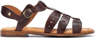 Pikolinos Stijlvolle Algar Sandaal voor Dames - Dames - Sandalen - Bruin - 35 EU - Leer - Schoenen