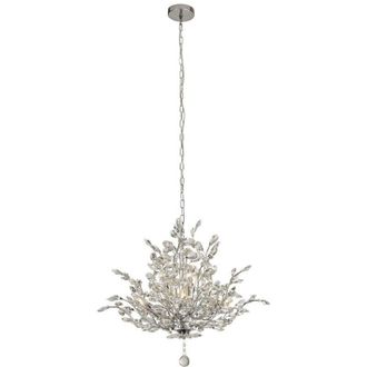 Searchlight Bouquet L&aacute;mpara Colgante Cromada De 7 Luces, Cristal - Searchlight