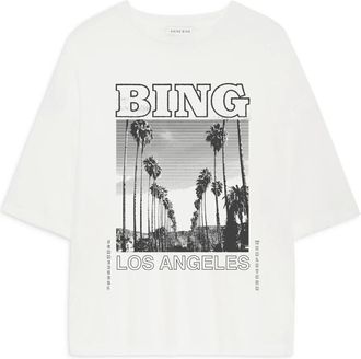 Anine Bing Mujer, Camisetas, Blanco, Talla: XS