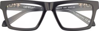 Off-white 55mm Square Reading Glasses in Black at Nordstrom Rack