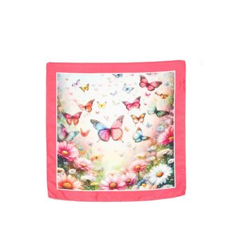 D'Aniello Butterfly-print Scarf