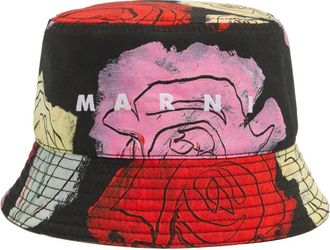 Marni Cappello in cotone - Nero