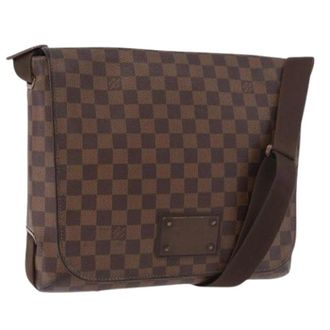 Louis Vuitton Pre-owned Damier Ebene Shoulder Bag - Dames - Pre-owned - Bruin - Maat: ONE Size Leer