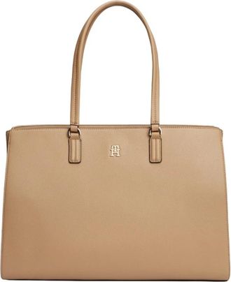 Tommy Jeans Tassen.. Beige - Dames - Handtassen - Beige - ONE Size - Tassen