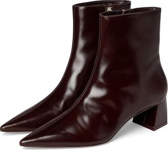 Steve Madden Ashli Womens Boots Wine Leather : 7.5 M