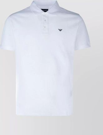 Emporio Armani polo shirt with collar and short sleeves