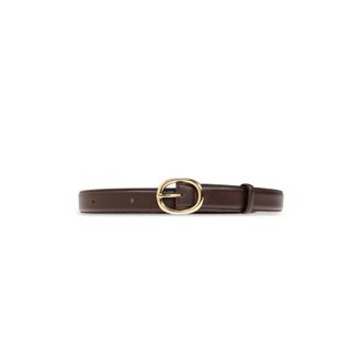 LI&Eacute; STUDIO Wyatt Wide Belt - Dames - Accessoires - Bruin - Maat: 85 CM Leer