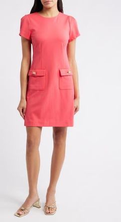Lilly Pulitzer Fallon Sheath Minidress in Cherry Red at Nordstrom Rack, Size 16