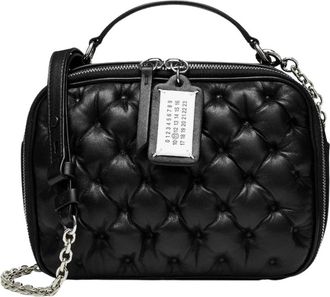 Maison Margiela Glam Slam cameratas in zwart - Dames - Handtassen - Zwart - ONE Size - Leer - Tassen