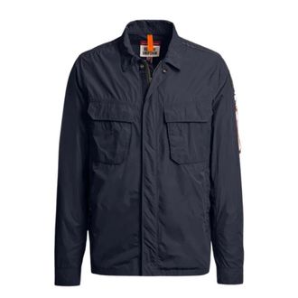 Parajumpers Millard Jas - Eigentijdse en veelzijdige stijl - Heren - Zomerjassen - Blauw - S - Polyester - Jassen
