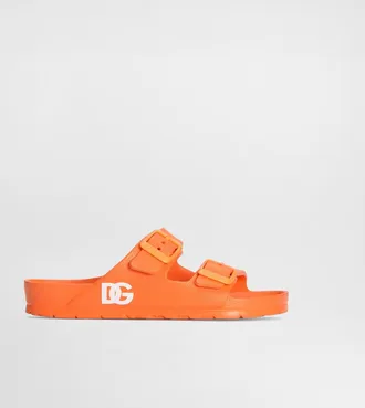Dolce & Gabbana Beachwear Shoes - Man Shoes (27-40) Orange 29