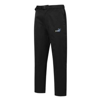Puma Logo Track Pants Black 671966-01