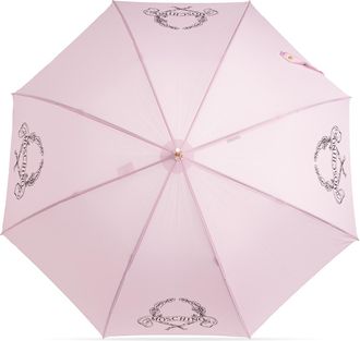 Moschino Parasol With Logo, Unisex, Pink
