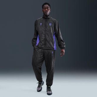 Nike Mens Nike FC Barcelona Away Kobe Soccer Graphic Track Pants in Black | HM4228-010