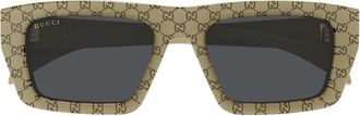 Gucci Sunglasses Gg2020 S 004 Beige/Gray Men