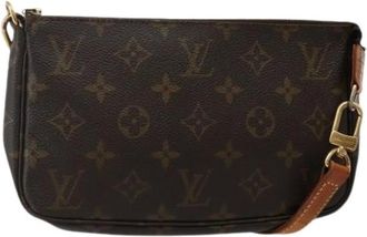 Louis Vuitton Pre-owned Mini Bags, female, Brown, Size: ONE SIZE Pre-owned Canvas Mini Bag