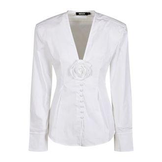 Rotate Mujer, Blusas y Camisas, Blanco, Talla: M