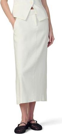 Joe's Meave Tailored Midi Skirt in Ecru at Nordstrom Rack, Size 10