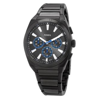 Fossil Everett Chronograph Quartz Grey Dial Mens Watch FS6107