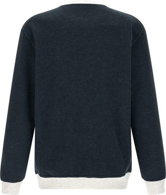 Brunello Cucinelli Mens Blue Cotton Sweatshirt Clothing