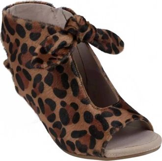 GC SHOES Womens Print High Heels In Leopard