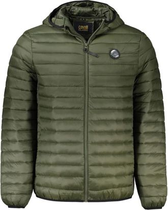 Cavalli Groene Polyamide Herenjas - Heren - Winterjassen - Groen - 2XL - Jassen