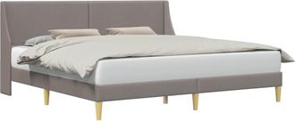vidaXL Estructura De Cama Liso Con Cabecera Placa De Conexi&oacute;n Vidaxl