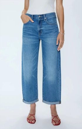 Pistola Denim Donny Rolled Hem Boyfriend Jeans In Heartfelt