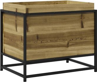 vidaXL Vidaxl - Jardinera De Madera De Pino Impregnada 60x40x50 Cm