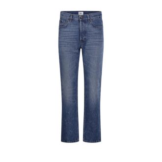 Haikure Straight Jeans, male, Blue, Size: W35 Tokyo Slim Jeans