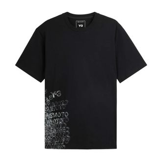 adidas Y-3 Brushed Terry Crew Sweatshirt - Heren - Sportshirts - Zwart - L - Katoen - Fitness