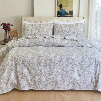 Elegant Comfort 4-Piece Holiday Flannel Sheet Set - 100% Turkish Cotton