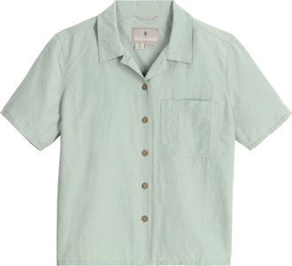 Royal Robbins Womens Desert Pucker Shirt Green XS
